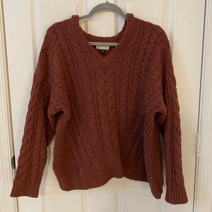 Universal Thread • chunky chenille sweater